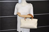 Authentic GUCCI Bamboo Shopper 2way Hand Shoulder Bag Leather 323660 Ivory 9978D
