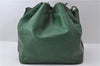 Authentic Louis Vuitton Epi Petit Noe Green Shoulder Bag M44104 LV 9979C