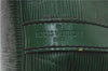 Authentic Louis Vuitton Epi Petit Noe Green Shoulder Bag M44104 LV 9979C