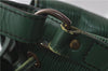 Authentic Louis Vuitton Epi Petit Noe Green Shoulder Bag M44104 LV 9979C