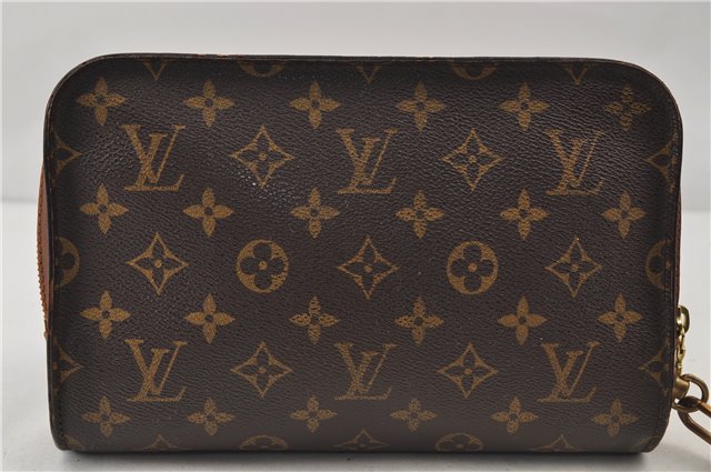 Authentic Louis Vuitton Monogram Orsay Clutch Hand Bag M51790 LV 9979D
