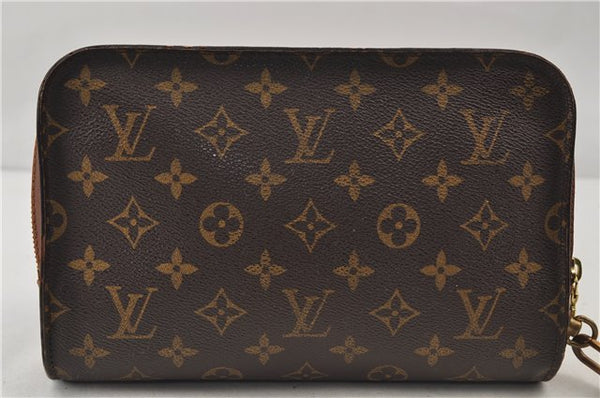 Authentic Louis Vuitton Monogram Orsay Clutch Hand Bag M51790 LV 9979D