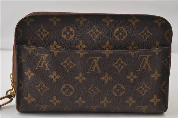 Authentic Louis Vuitton Monogram Orsay Clutch Hand Bag M51790 LV 9979D