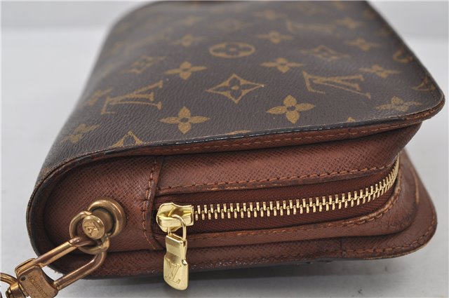 Authentic Louis Vuitton Monogram Orsay Clutch Hand Bag M51790 LV 9979D
