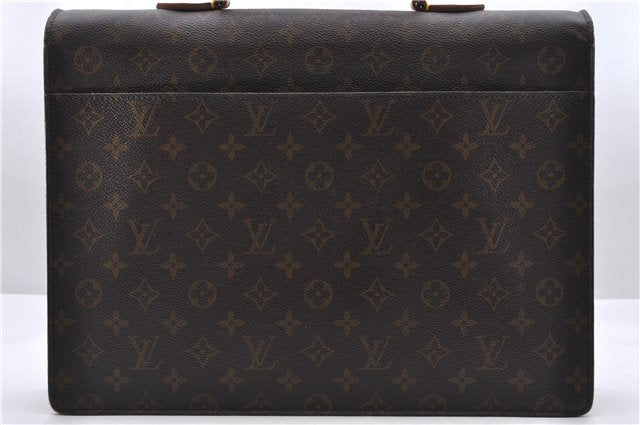 Authetic Louis Vuitton Monogram Serviette Conseiller Briefcase M53331 LV 9980C