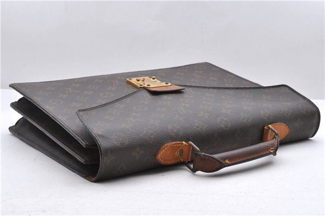 Authetic Louis Vuitton Monogram Serviette Conseiller Briefcase M53331 LV 9980C