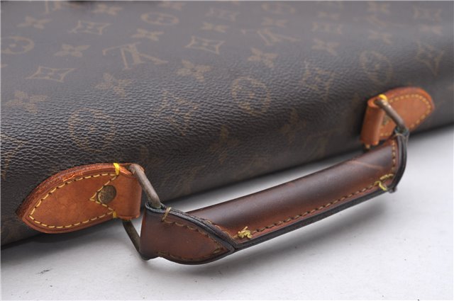 Authetic Louis Vuitton Monogram Serviette Conseiller Briefcase M53331 LV 9980C