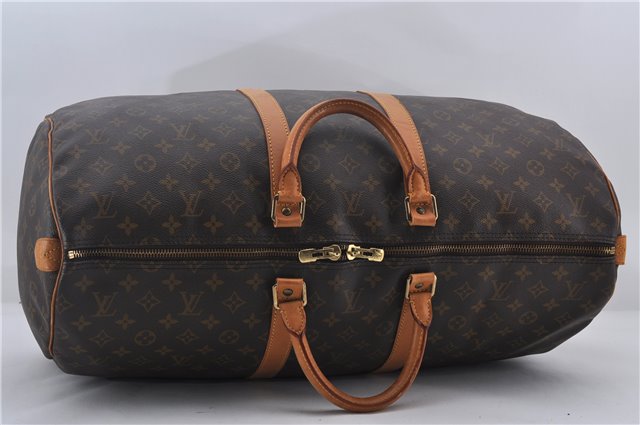 Authentic Louis Vuitton Monogram Keepall 55 Travel Boston Bag M41424 LV 9981D