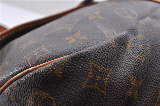 Auth Louis Vuitton Monogram Saumur 35 Shoulder Cross Body Bag M42254 LV 9982C