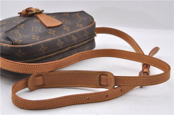 Auth Louis Vuitton Monogram Jeune Fille PM Shoulder Cross Bag M51227 LV 9983C