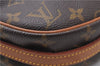 Auth Louis Vuitton Monogram Jeune Fille PM Shoulder Cross Bag M51227 LV 9983C