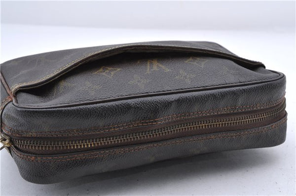 Auth Louis Vuitton Monogram Compiegne 23 Clutch Hand Bag Purse M51847 LV 9984C