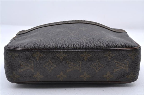 Auth Louis Vuitton Monogram Compiegne 23 Clutch Hand Bag Purse M51847 LV 9984C