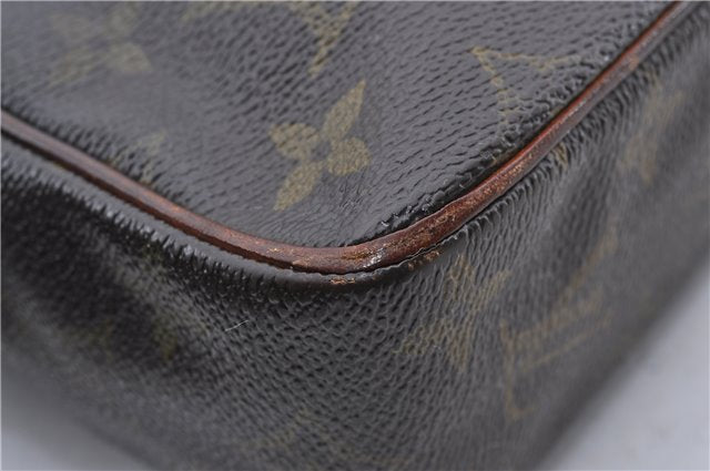 Auth Louis Vuitton Monogram Compiegne 23 Clutch Hand Bag Purse M51847 LV 9984C