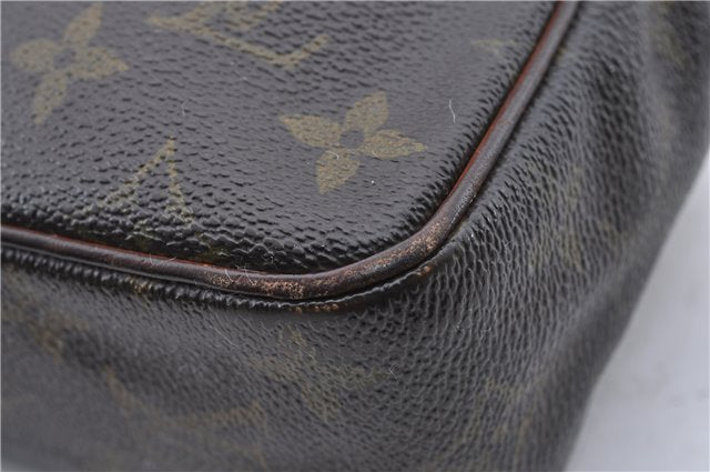 Auth Louis Vuitton Monogram Compiegne 23 Clutch Hand Bag Purse M51847 LV 9984C