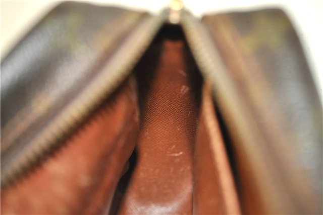 Auth Louis Vuitton Monogram Compiegne 23 Clutch Hand Bag Purse M51847 LV 9984C