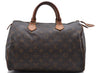 Authentic Louis Vuitton Monogram Speedy 30 Hand Bag M41526 LV 9985C