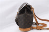 Authentic Louis Vuitton Monogram Montsouris MM Backpack M51136 LV 9985D