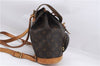 Authentic Louis Vuitton Monogram Montsouris MM Backpack M51136 LV 9985D