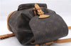 Authentic Louis Vuitton Monogram Montsouris MM Backpack M51136 LV 9985D