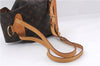Authentic Louis Vuitton Monogram Montsouris MM Backpack M51136 LV 9985D
