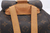 Authentic Louis Vuitton Monogram Montsouris MM Backpack M51136 LV 9985D