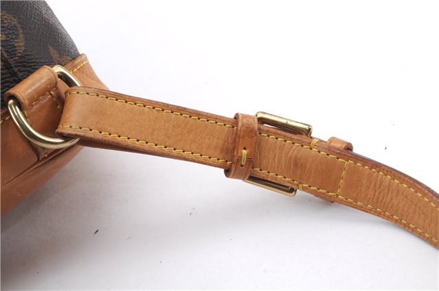 Authentic Louis Vuitton Monogram Montsouris MM Backpack M51136 LV 9985D