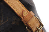 Authentic Louis Vuitton Monogram Montsouris MM Backpack M51136 LV 9985D