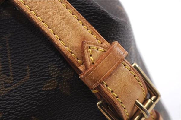 Authentic Louis Vuitton Monogram Montsouris MM Backpack M51136 LV 9985D