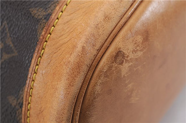 Authentic Louis Vuitton Monogram Montsouris MM Backpack M51136 LV 9985D