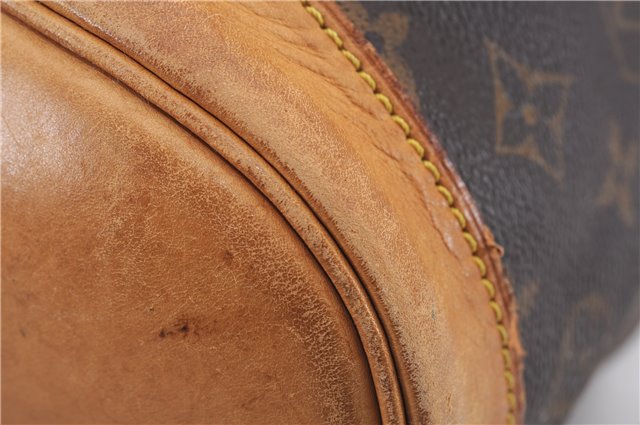 Authentic Louis Vuitton Monogram Montsouris MM Backpack M51136 LV 9985D