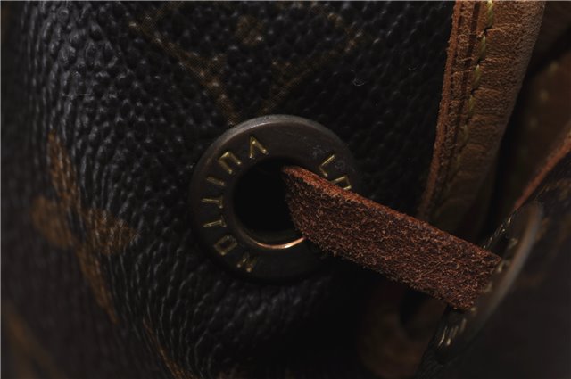 Authentic Louis Vuitton Monogram Montsouris MM Backpack M51136 LV 9985D