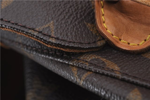 Authentic Louis Vuitton Monogram Montsouris MM Backpack M51136 LV 9985D