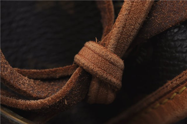 Authentic Louis Vuitton Monogram Montsouris MM Backpack M51136 LV 9985D