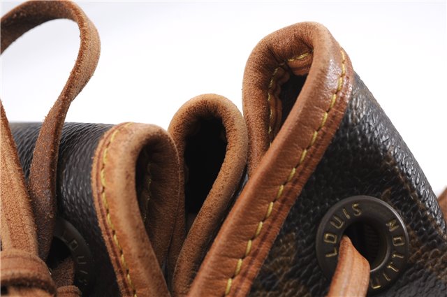 Authentic Louis Vuitton Monogram Montsouris MM Backpack M51136 LV 9985D