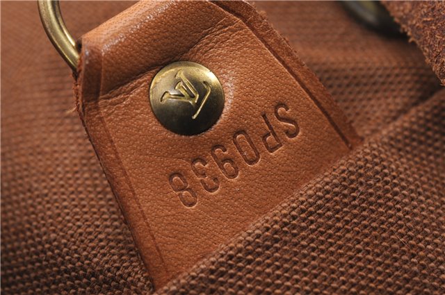 Authentic Louis Vuitton Monogram Montsouris MM Backpack M51136 LV 9985D