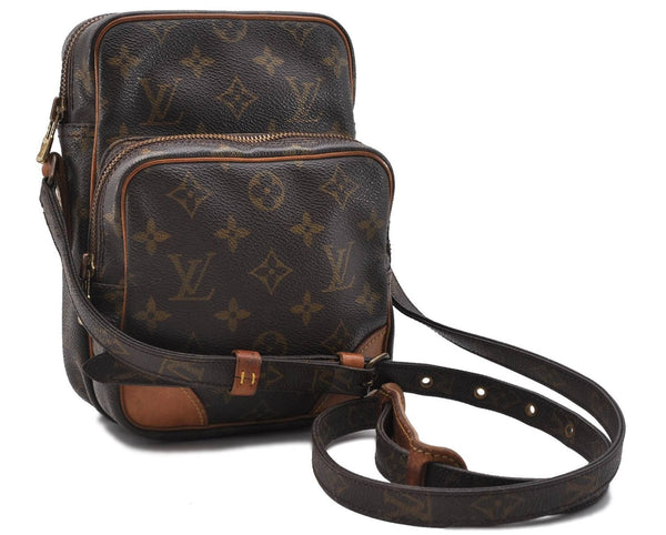 Authentic Louis Vuitton Monogram Amazone Shoulder Cross Body Bag M45236 LV 9987C