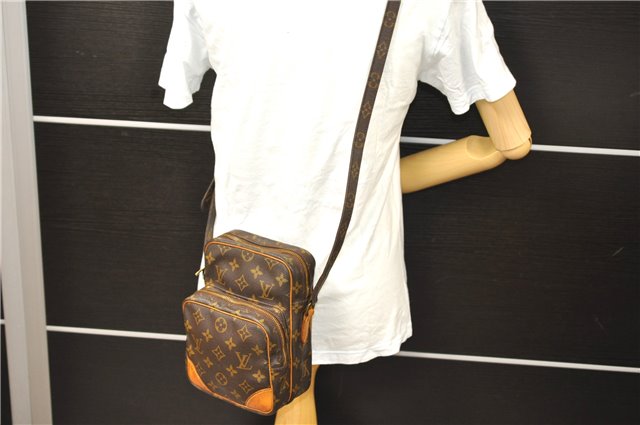 Authentic Louis Vuitton Monogram Amazone Shoulder Cross Body Bag M45236 LV 9987C