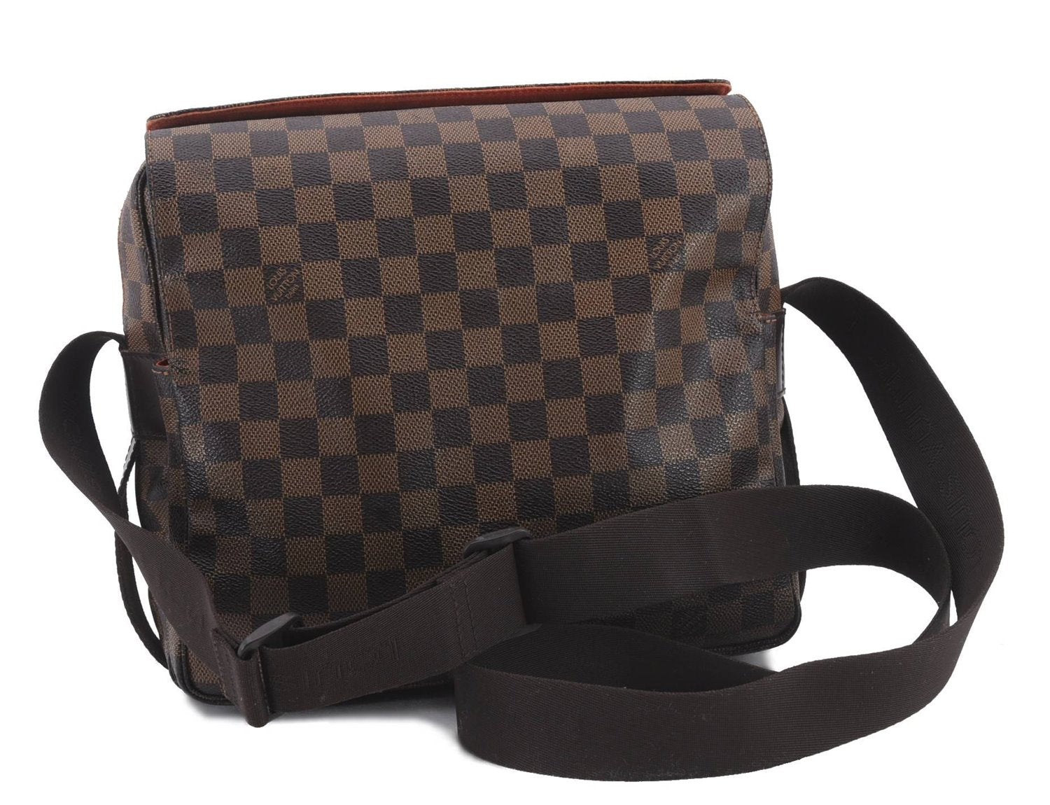 Authentic Louis Vuitton Damier Naviglio Shoulder Cross Body Bag N45255 LV 9988C