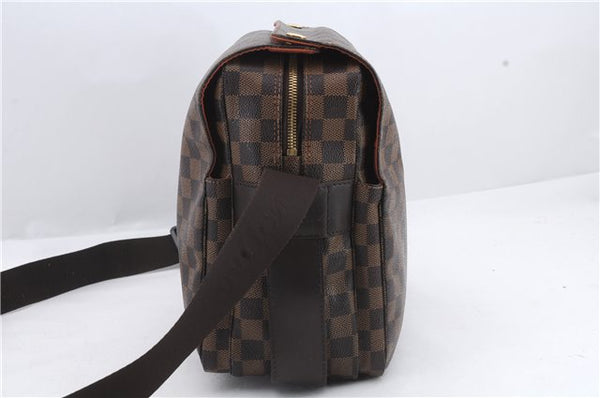 Authentic Louis Vuitton Damier Naviglio Shoulder Cross Body Bag N45255 LV 9988C