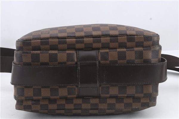 Authentic Louis Vuitton Damier Naviglio Shoulder Cross Body Bag N45255 LV 9988C