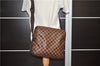 Authentic Louis Vuitton Damier Naviglio Shoulder Cross Body Bag N45255 LV 9988C