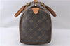 Authentic Louis Vuitton Monogram Speedy 25 Hand Bag M41528 LV 9989C