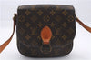 Auth Louis Vuitton Monogram Saint Cloud MM Shoulder Cross Bag M51243 LV 9989D
