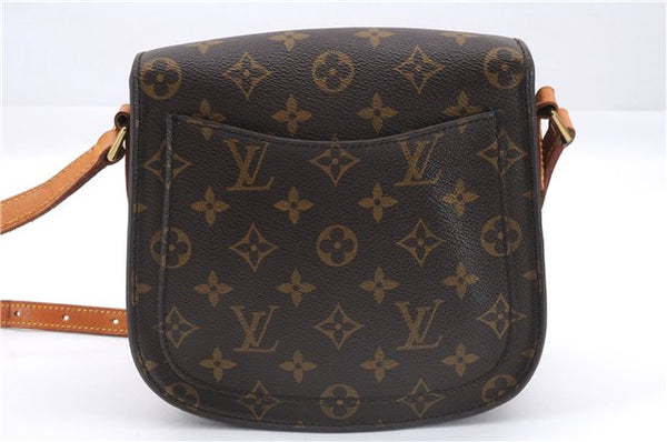 Auth Louis Vuitton Monogram Saint Cloud MM Shoulder Cross Bag M51243 LV 9989D