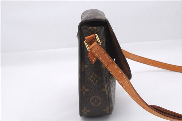 Auth Louis Vuitton Monogram Saint Cloud MM Shoulder Cross Bag M51243 LV 9989D