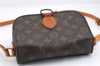 Auth Louis Vuitton Monogram Saint Cloud MM Shoulder Cross Bag M51243 LV 9989D