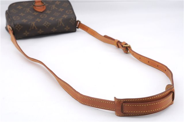 Auth Louis Vuitton Monogram Saint Cloud MM Shoulder Cross Bag M51243 LV 9989D