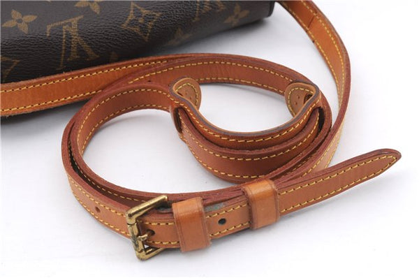 Auth Louis Vuitton Monogram Saint Cloud MM Shoulder Cross Bag M51243 LV 9989D