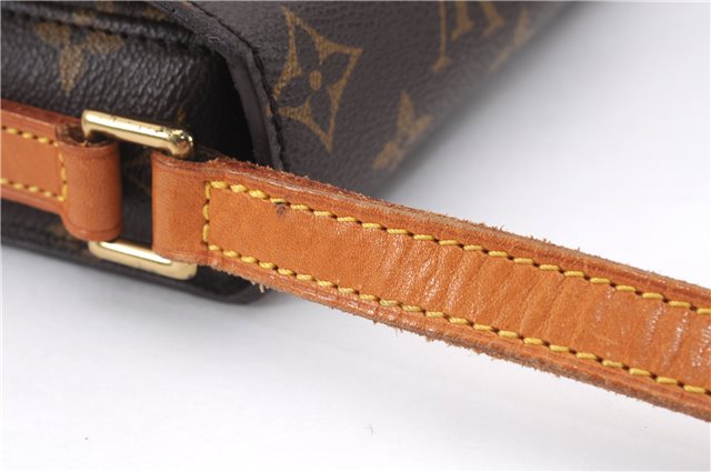 Auth Louis Vuitton Monogram Saint Cloud MM Shoulder Cross Bag M51243 LV 9989D
